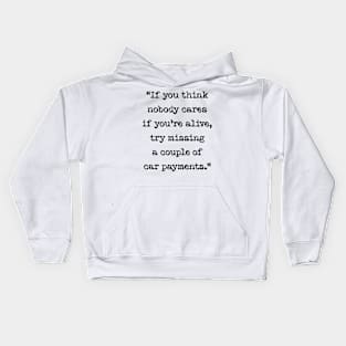 Sarcastic Thoughts Kids Hoodie